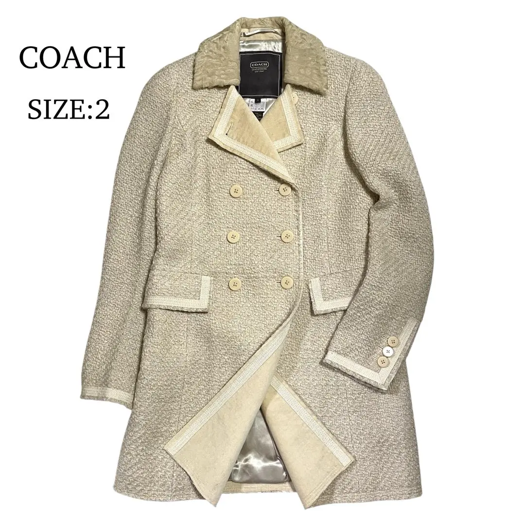 2026年最新】COACH チェスターコートの人気アイテム - メルカリ