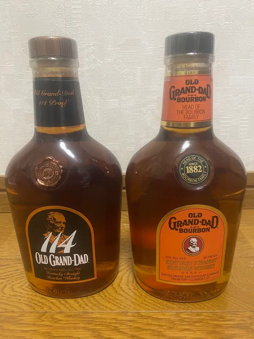 ジ*ル様 OLD GRAND-DAD バーボンウイスキー 1L 100プルーフ