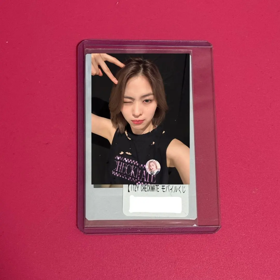 ITZY 直筆サイン入りチェキイェジ チェリョンオフラインくじ