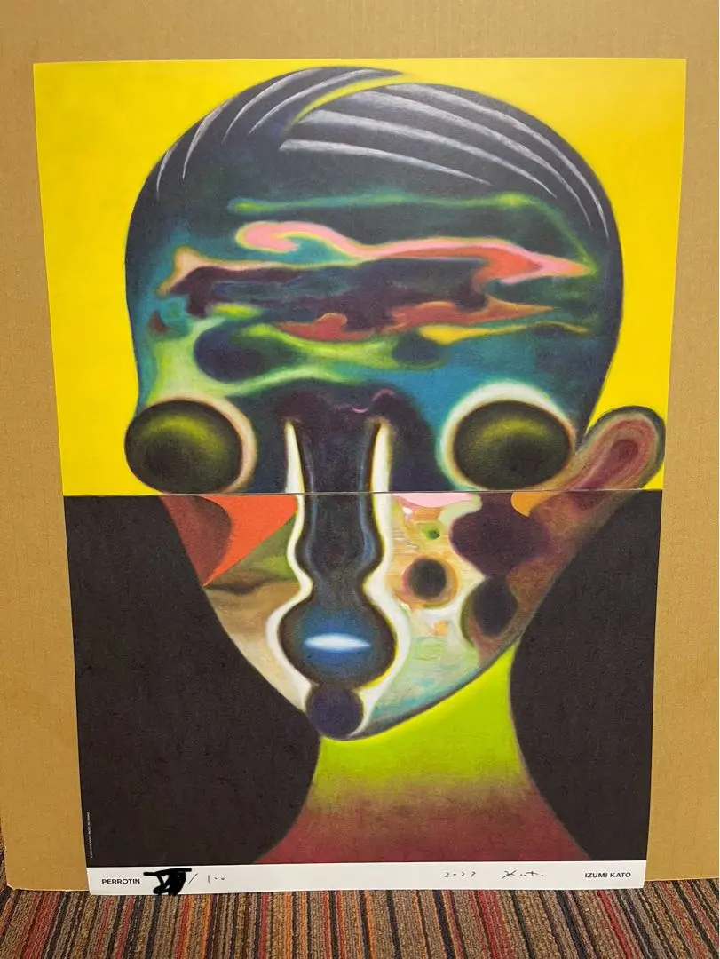 新品未開封 加藤泉 IZUMI KATO 新作 ポスター リトグラフ