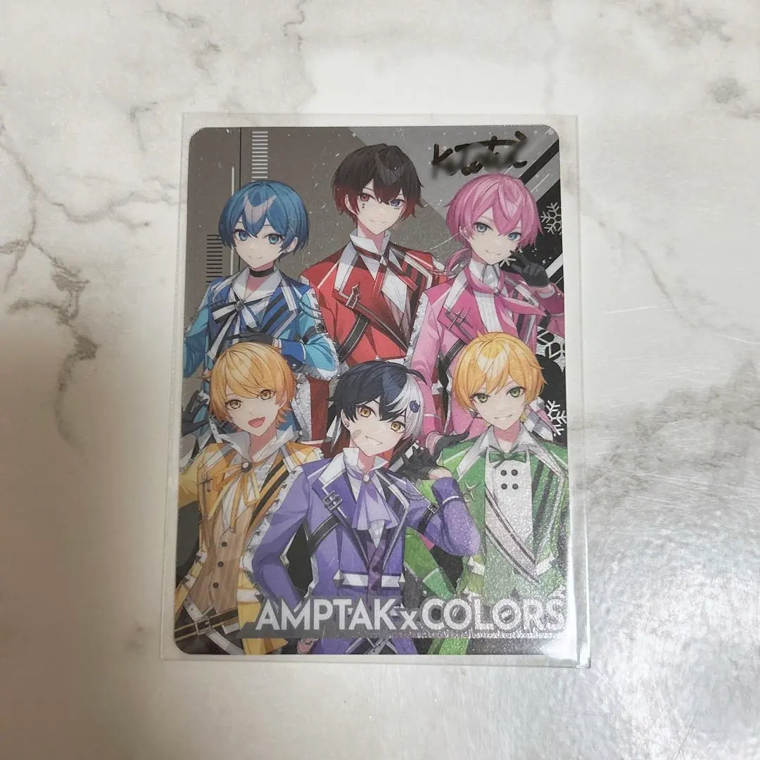 AMPTAK 抽選会B賞 メンバー直筆サイン入りポスター