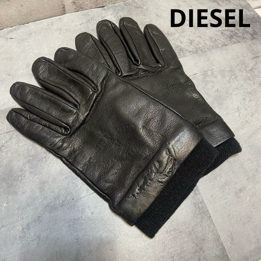 2025年最新】DIESEL カラー：ブラック系 手袋の人気アイテム