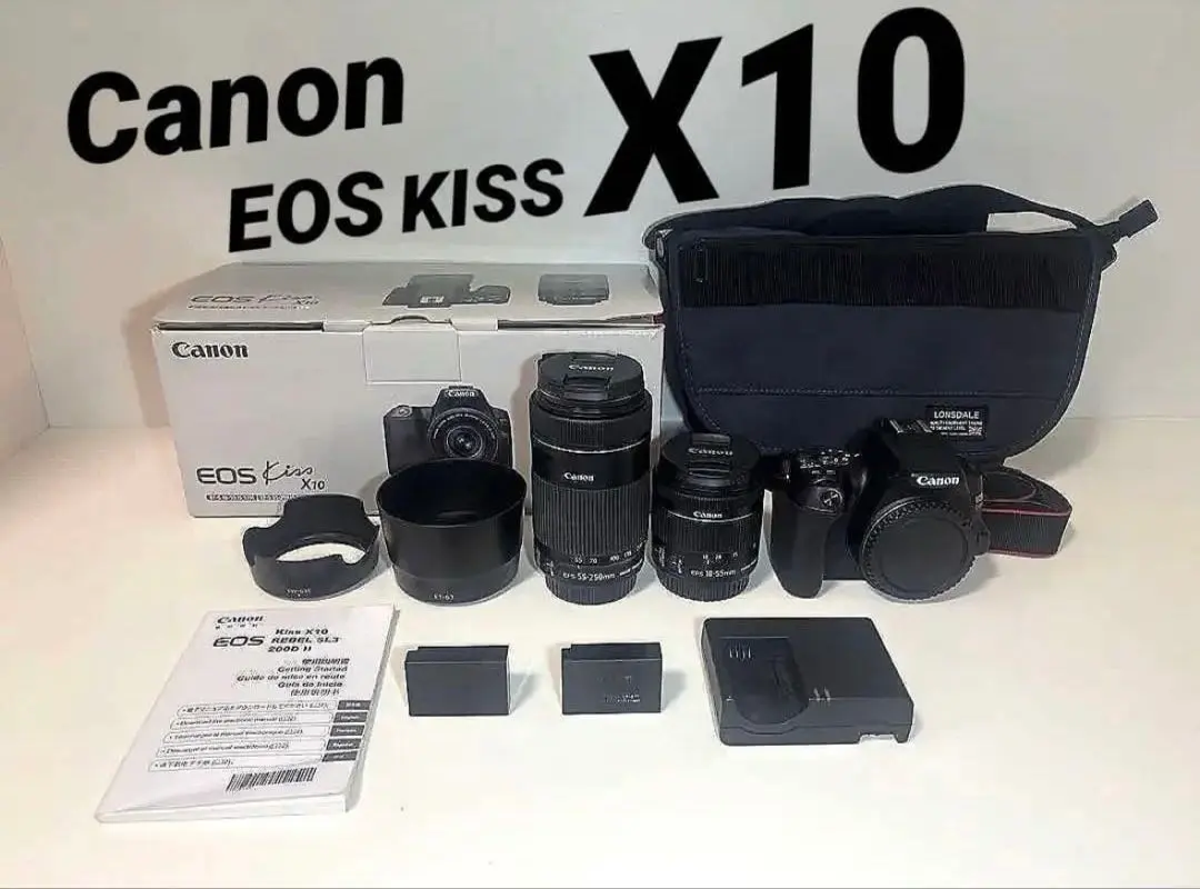 2026年最新】canon eos kiss x10 ダブルズームキットの人気アイテム
