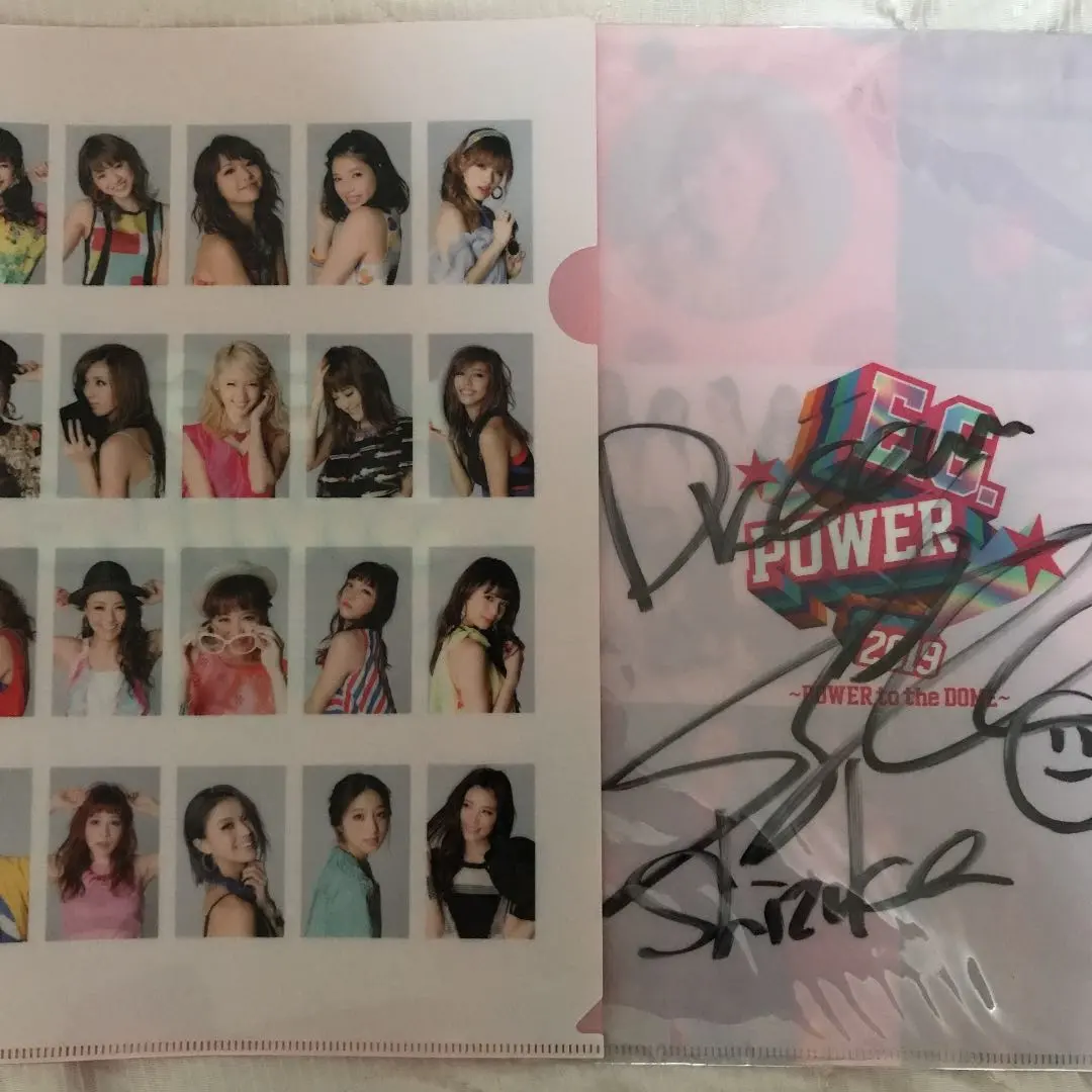 E-girls Dream Shizuka サイン入りフリスビーCD付き