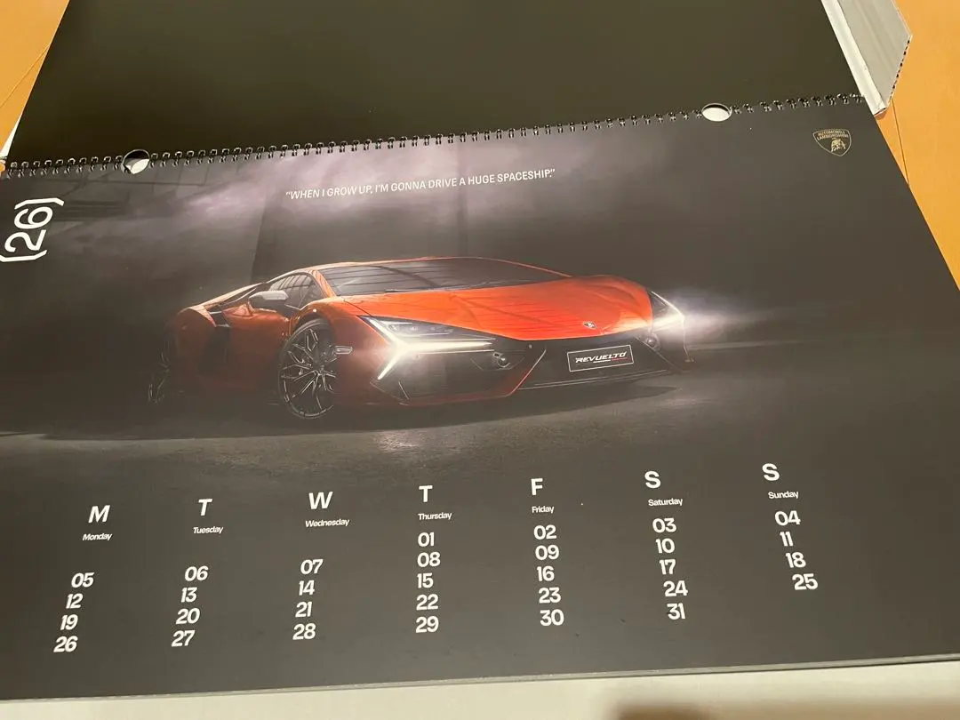2026年最新】Lamborghini 壁掛けカレンダーの人気アイテム - メルカリ