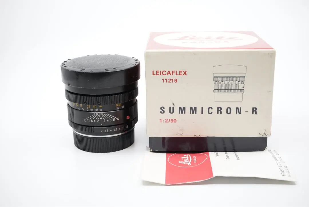 値下げしました。ライカズミクロン 90mm/202万台 2オーナー美品