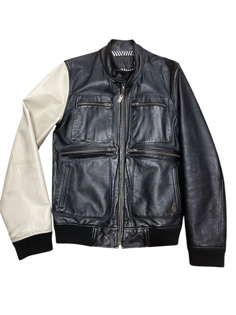 2026年最新】VOLCOM レザージャケット・ライダースの人気アイテム