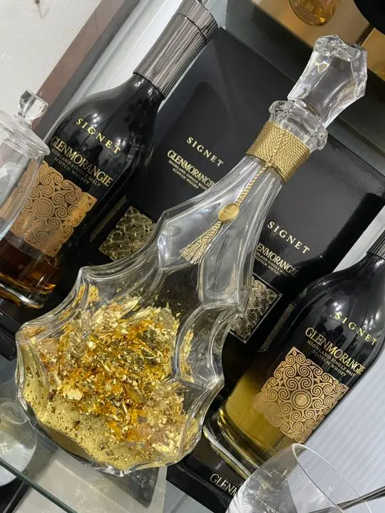 値下可】 カミュ ジュビリー 空瓶 金紐 バカラ 金箔