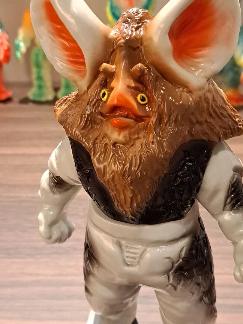 貴重当時物イカルス星人ブルマァクフィギュア長期保管品