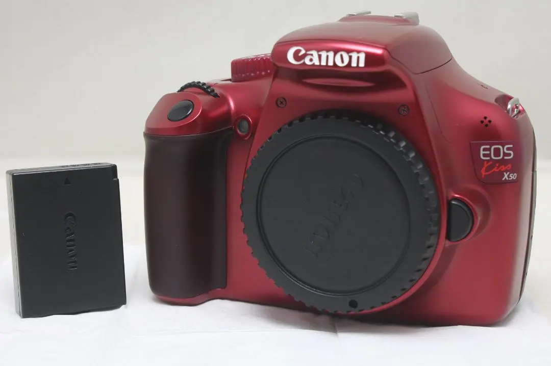 2026年最新】canon EOS Kiss X50 レッドの人気アイテム - メルカリ