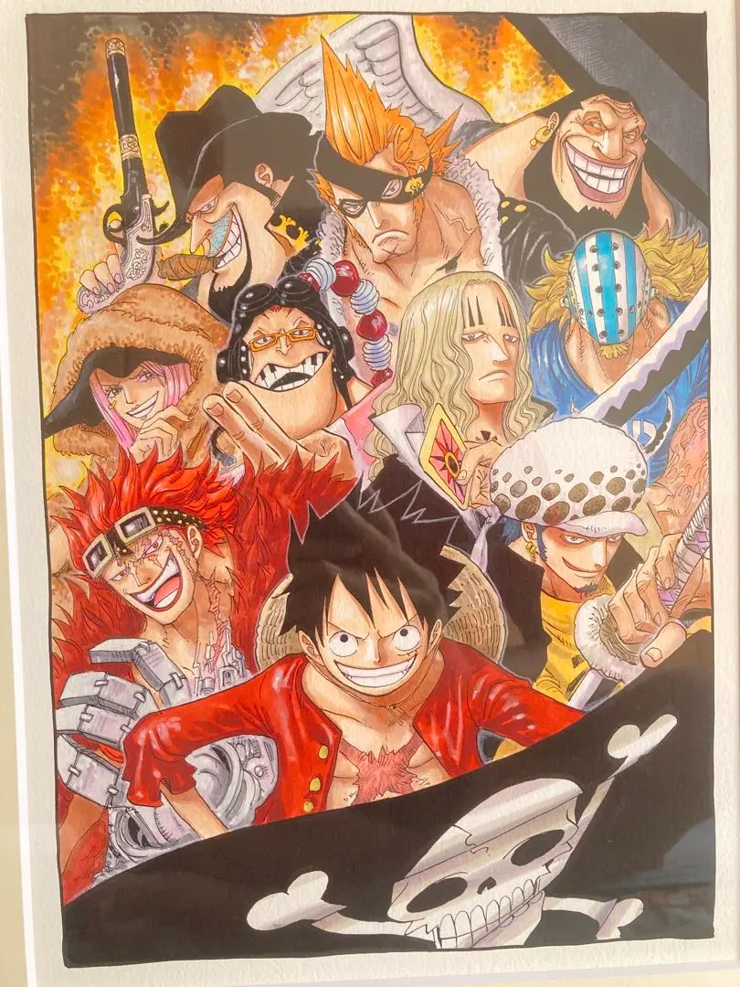 ワンピース 高級複製原画JC91巻カバーイラストワノ国