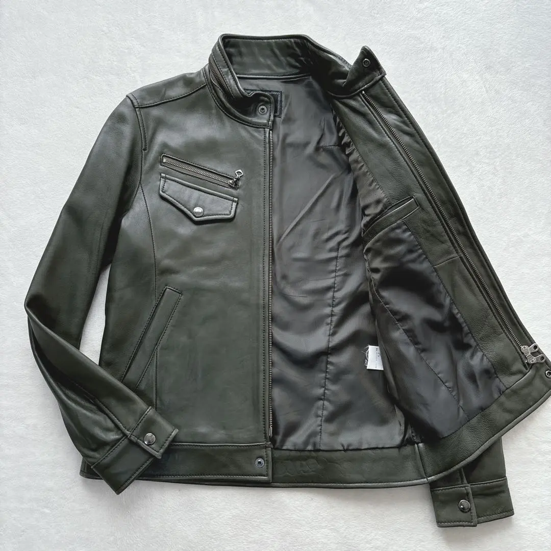 Katsuo Ohnuki様✨メンズビギ シングルライダース レザージャケット