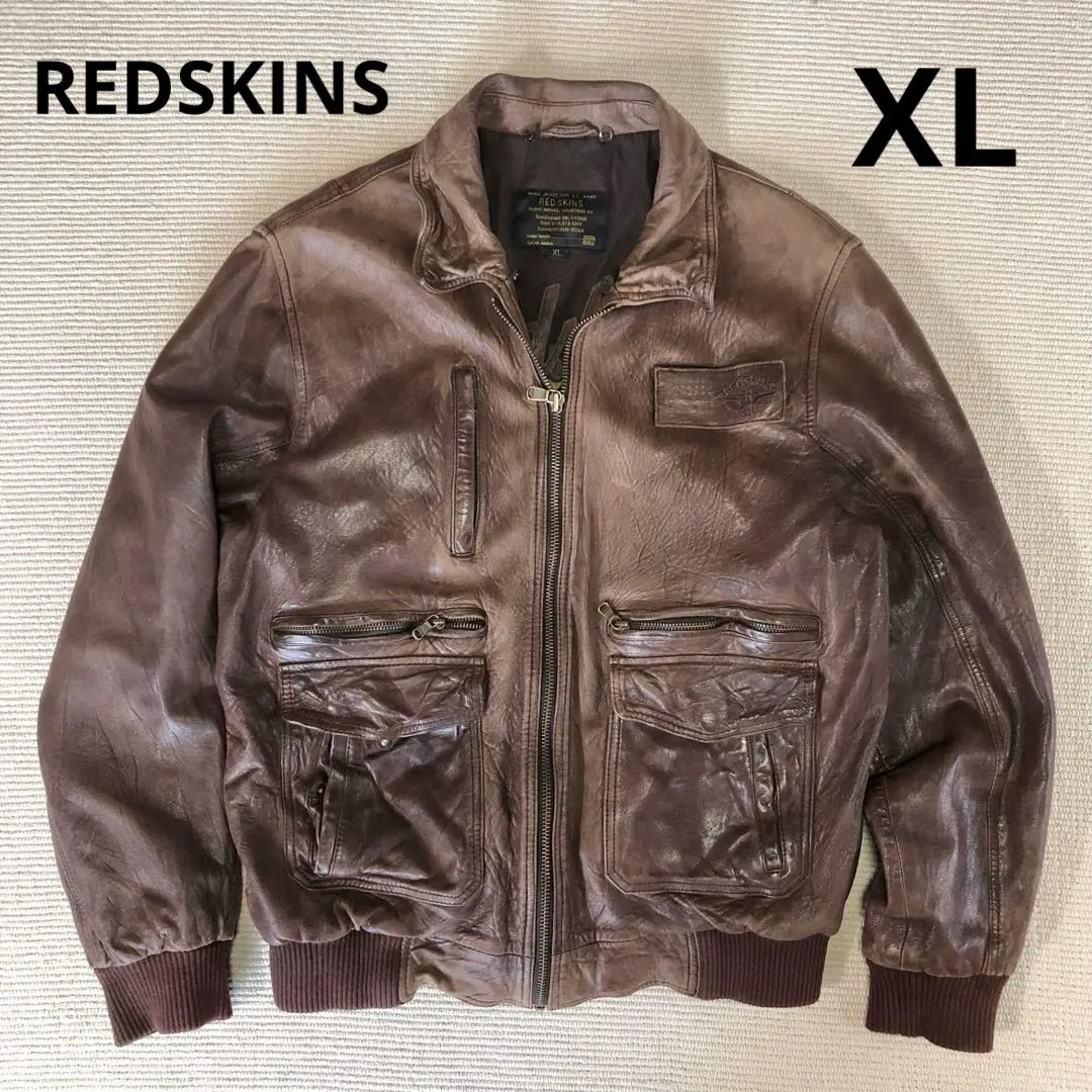 2026年最新】RED SKINS レザージャケット・ライダースの人気アイテム