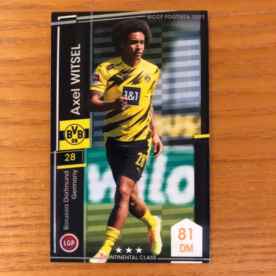 直筆サイン入り写真 アクセル・ヴィツェル サッカーベルギー代表 SA鑑定済