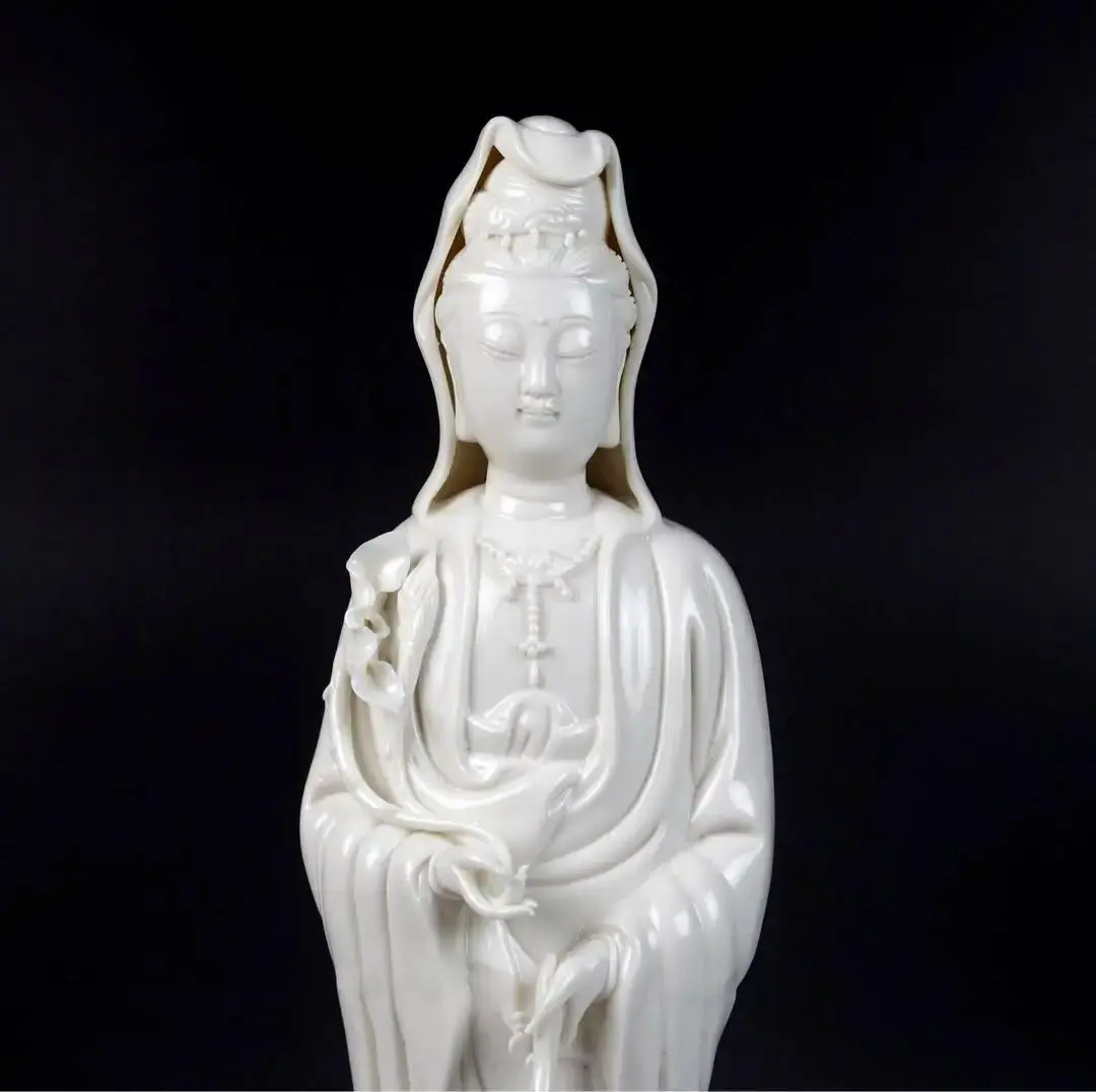 白磁蓮上観音立像箱付き [B29455] 2026年最新】白磁 観音の人気アイテム -