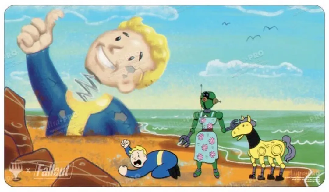 Ultra PRO 6フィートプレイマット Fallout ウェイストランド