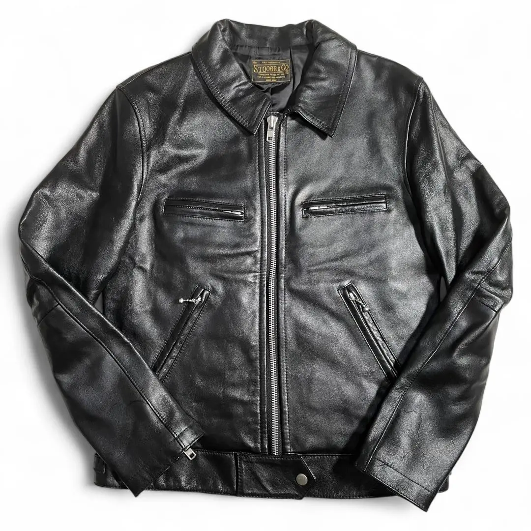 2026年最新】stooge＆co レザージャケットの人気アイテム - メルカリ