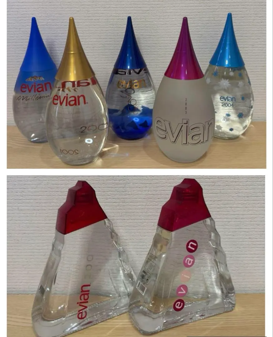 2026年最新】エビアン イヤーボトルの人気アイテム - メルカリ