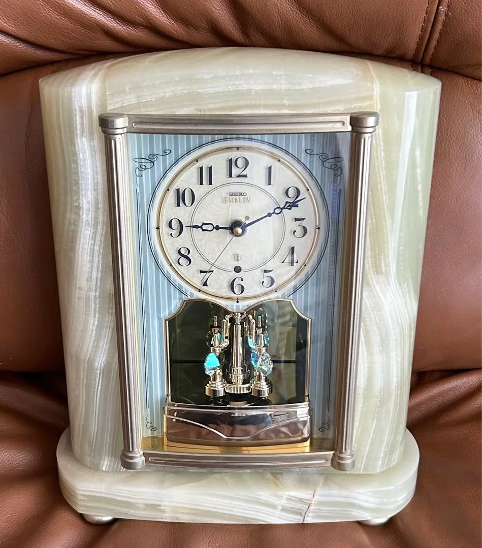 SEIKO EMBLEM HW525M 電波 置時計【未使用品】 セイコー 電波置時計