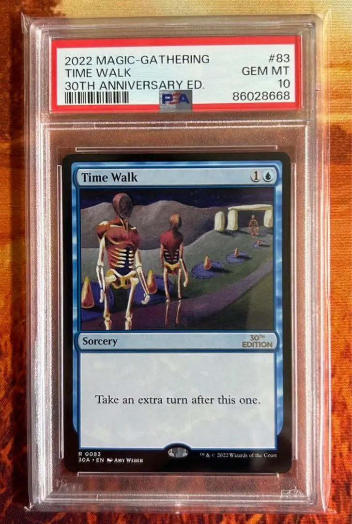 羽ばたき飛行機械 アーティストプルーフ time walk MTG