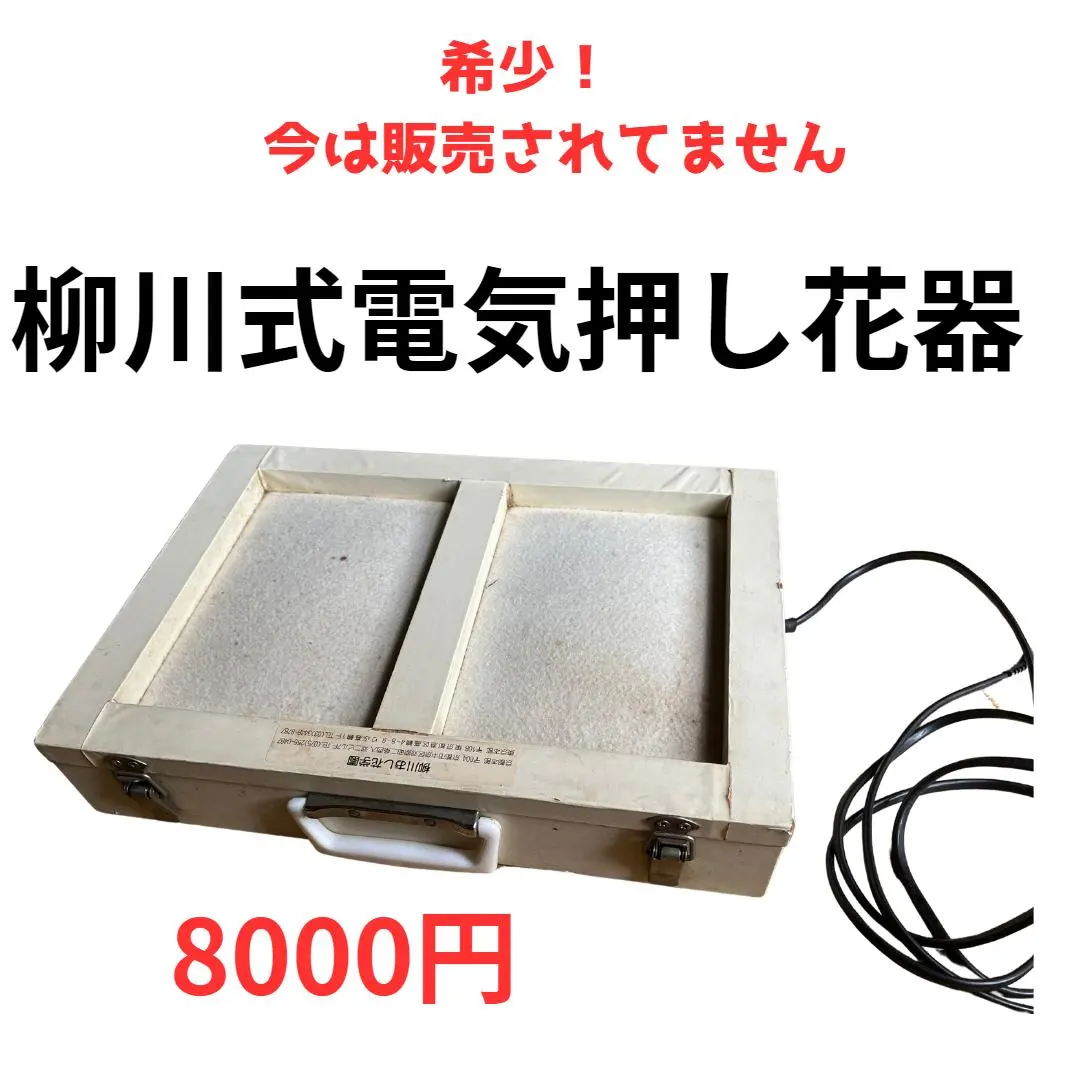 押し花 機械 押し花 ドライフラワー 作成機 電気押し花機 道具 柳川式