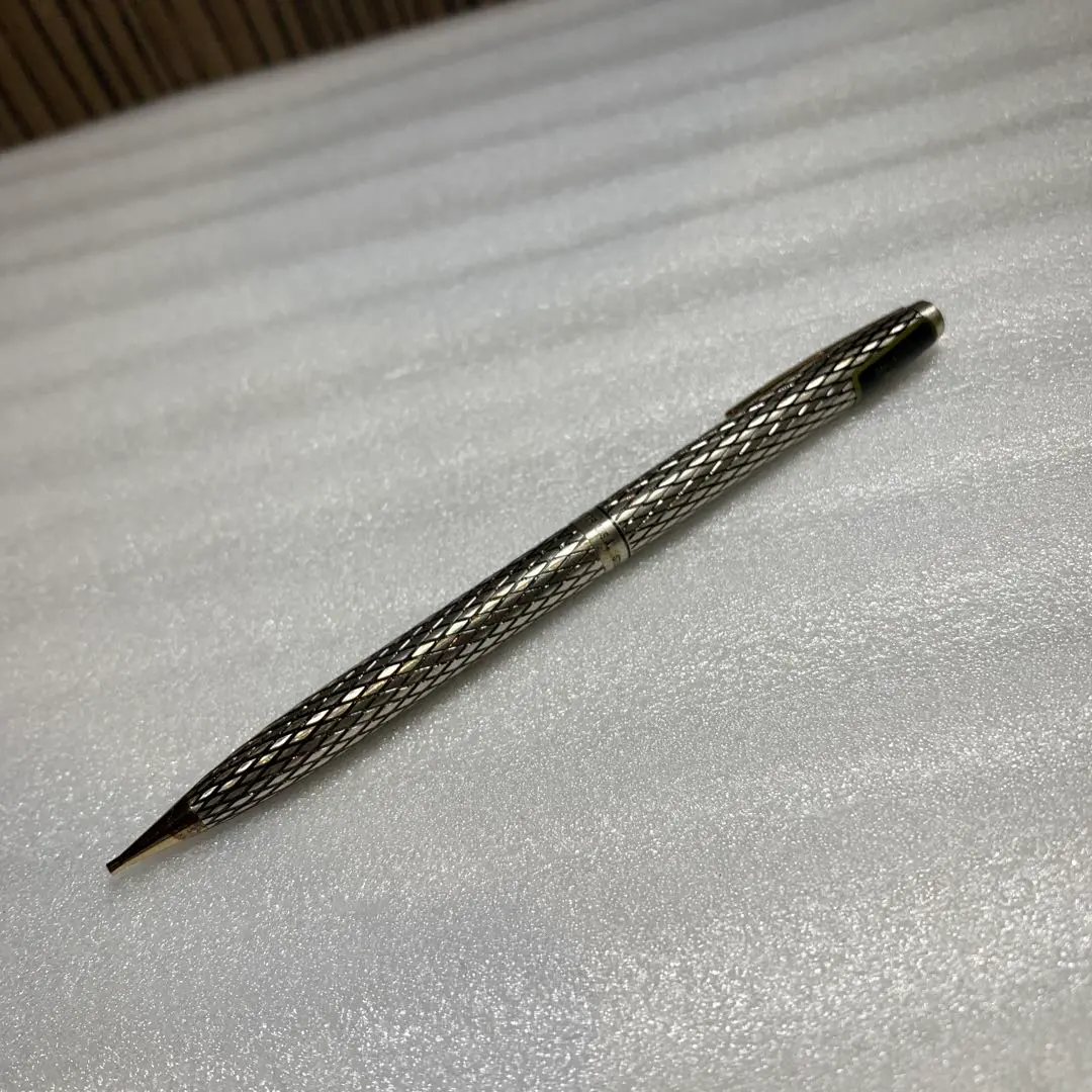 未使用1950年代USA製◇シェーファー ペンシル 赤軸+金属軸 頭に