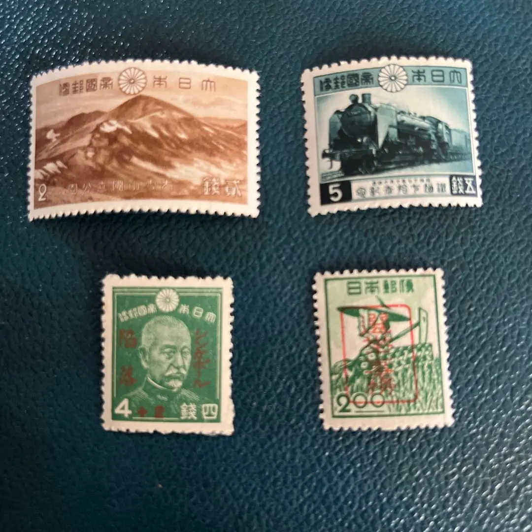 銭単位切手昭和15年大雪山国立公園小型シート7300円 銭単位