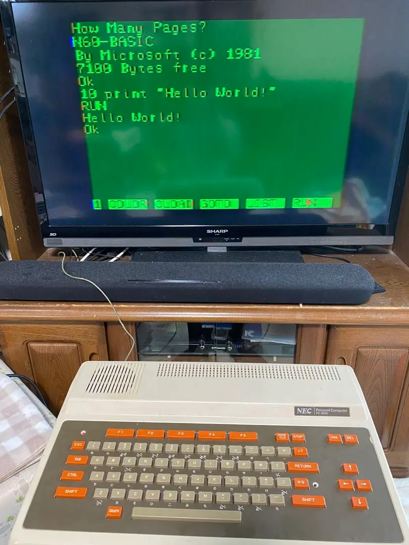 2026年最新】nec pc-6001の人気アイテム - メルカリ