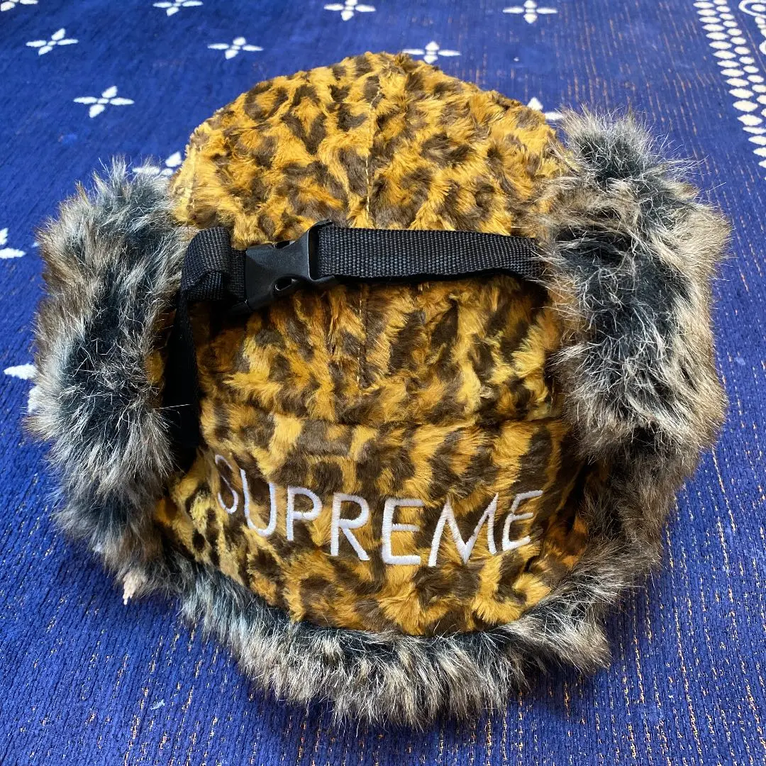 シュプリームSUPREME 16AW ケルビムフライトキャップトゥルーパーハット