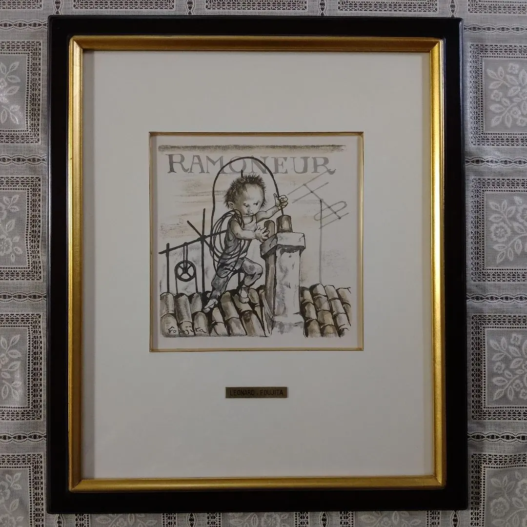 Yahoo!オークション -「藤田嗣治 真作」(石版画、リトグラフ) (版画)の