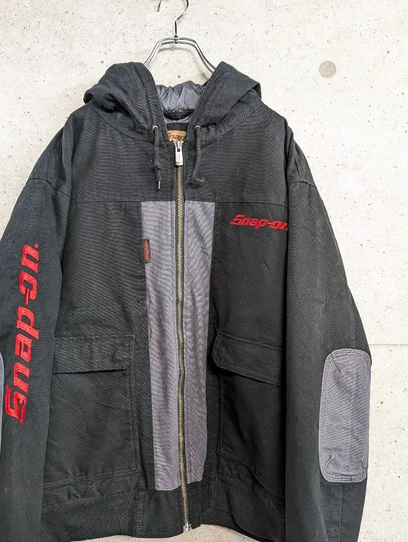 希少 3XL スナップオン 90s アクティブジャケット ワークジャケット