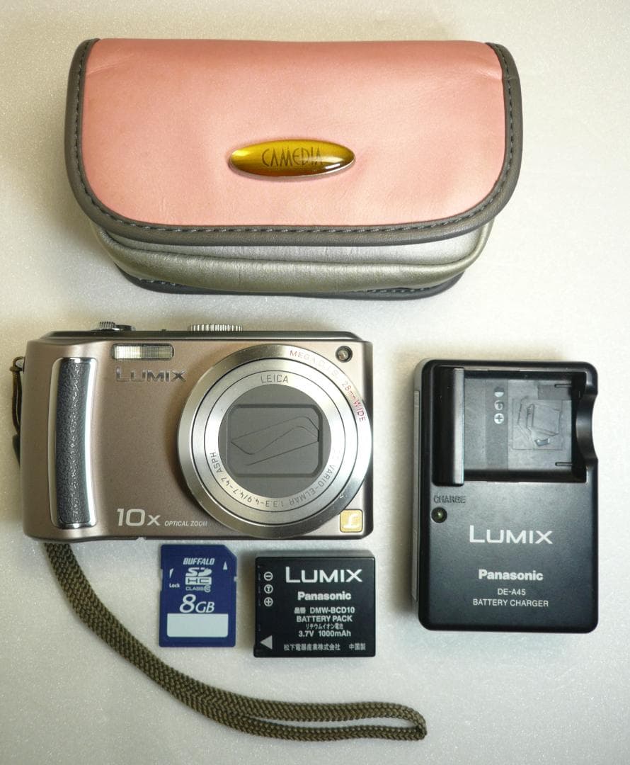 LUMIX★DMC-TZ5⭕️実働品⚠️必読有★光学10倍ズーム★910万画素 松下、光学10倍ズームデジカメ「LUMIX DMC-TZ5」 - 価格.com