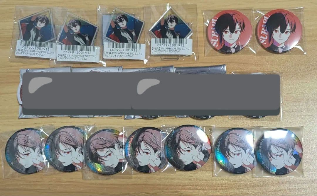 ビバレン スバル 缶バッジ＆ミニアクスタ 33点