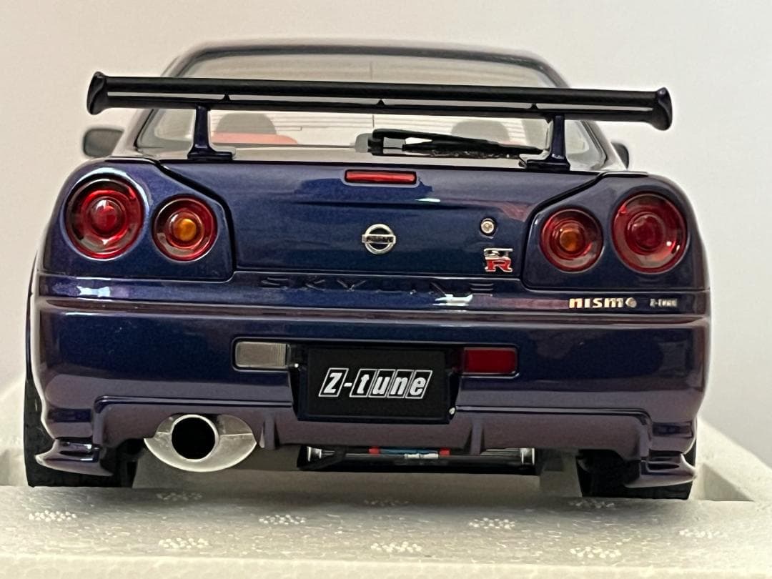 オートアート 1/18 77464 NISMO R34 GT-R Z-tune