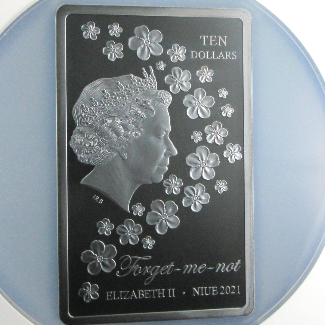 2021 ニウエ 5オンス銀貨 ダイアナ NGC ダイヤモンド モダン コイン