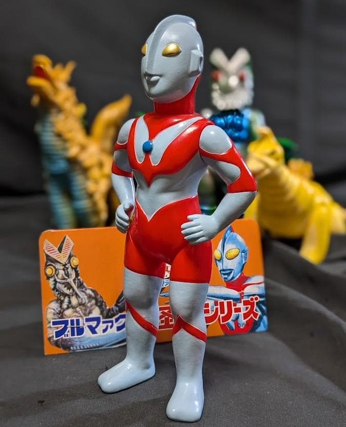 ウルトラマン＆バルタン星人他登場怪獣（ブルマァク復刻）ソフビ