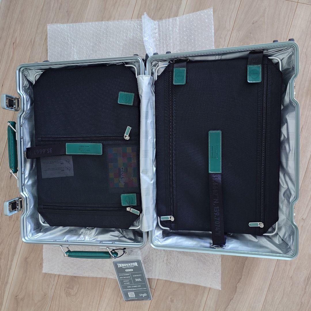 完売品【新品未使用】イノベーター アルミスーツケース36L 機内
