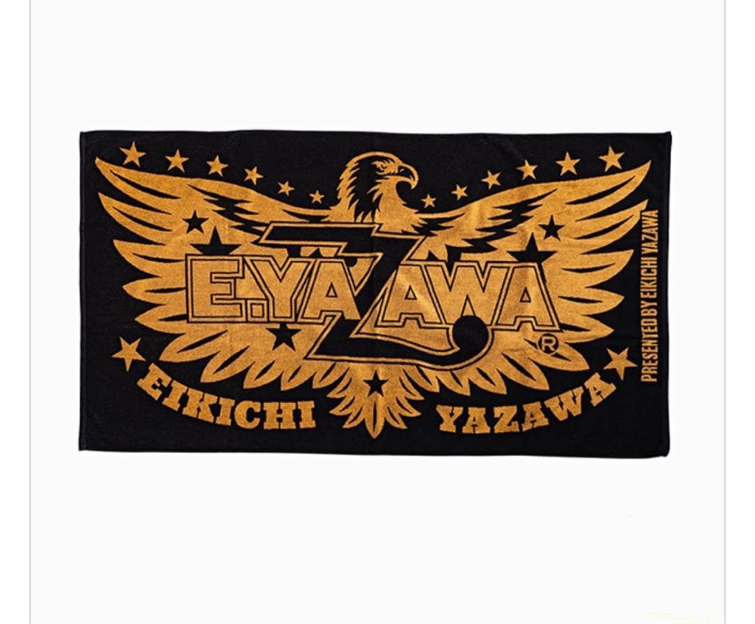 矢沢永吉 ジャガードスペシャルビーチタオル(ロゴ)イーグル - メルカリ