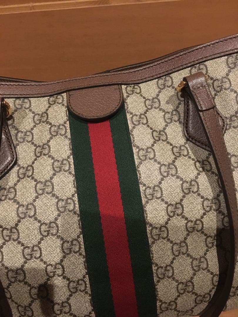 【大幅値下げ】GUCCI【オフィディア】GGスプリーム　ミディアムトートバッグ