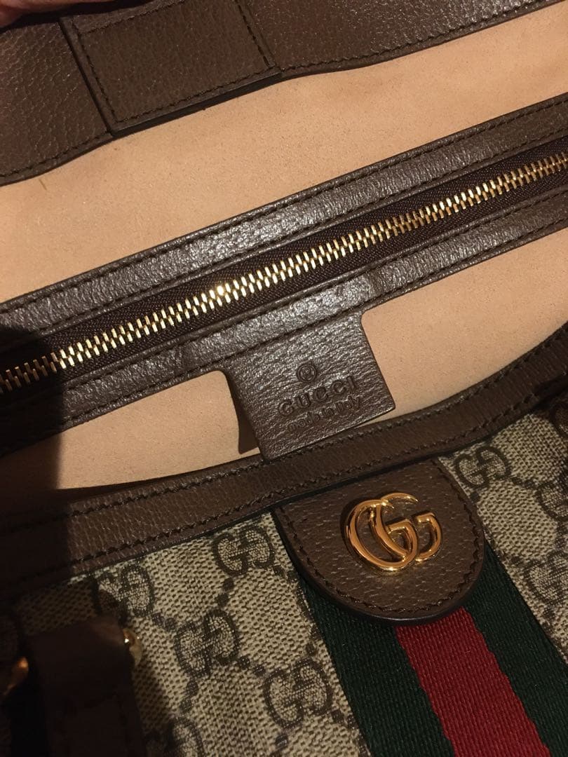 【大幅値下げ】GUCCI【オフィディア】GGスプリーム　ミディアムトートバッグ