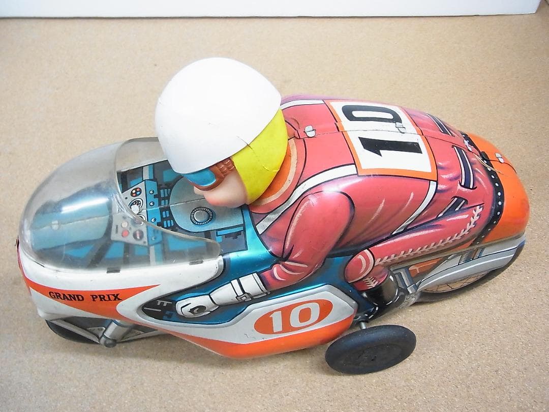 ブリキ モダントイズ グランプリレーサー オートバイ