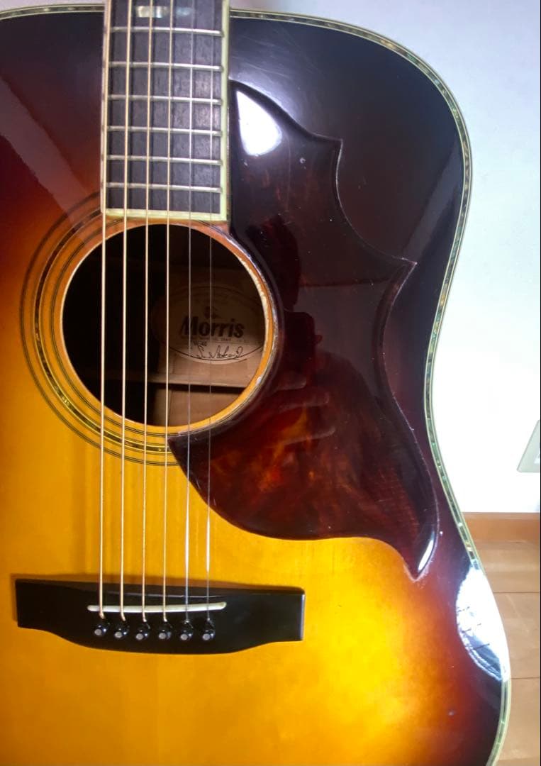 週末値下美品❣️モーリスW-40 ハカランダビンテージ、ピックガード新