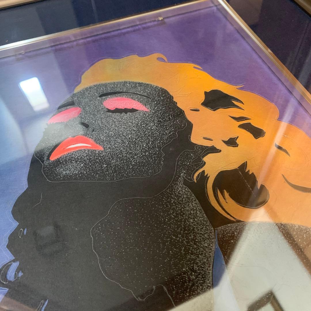 木内宗吾 ギヤマン彫刻絵画 スター