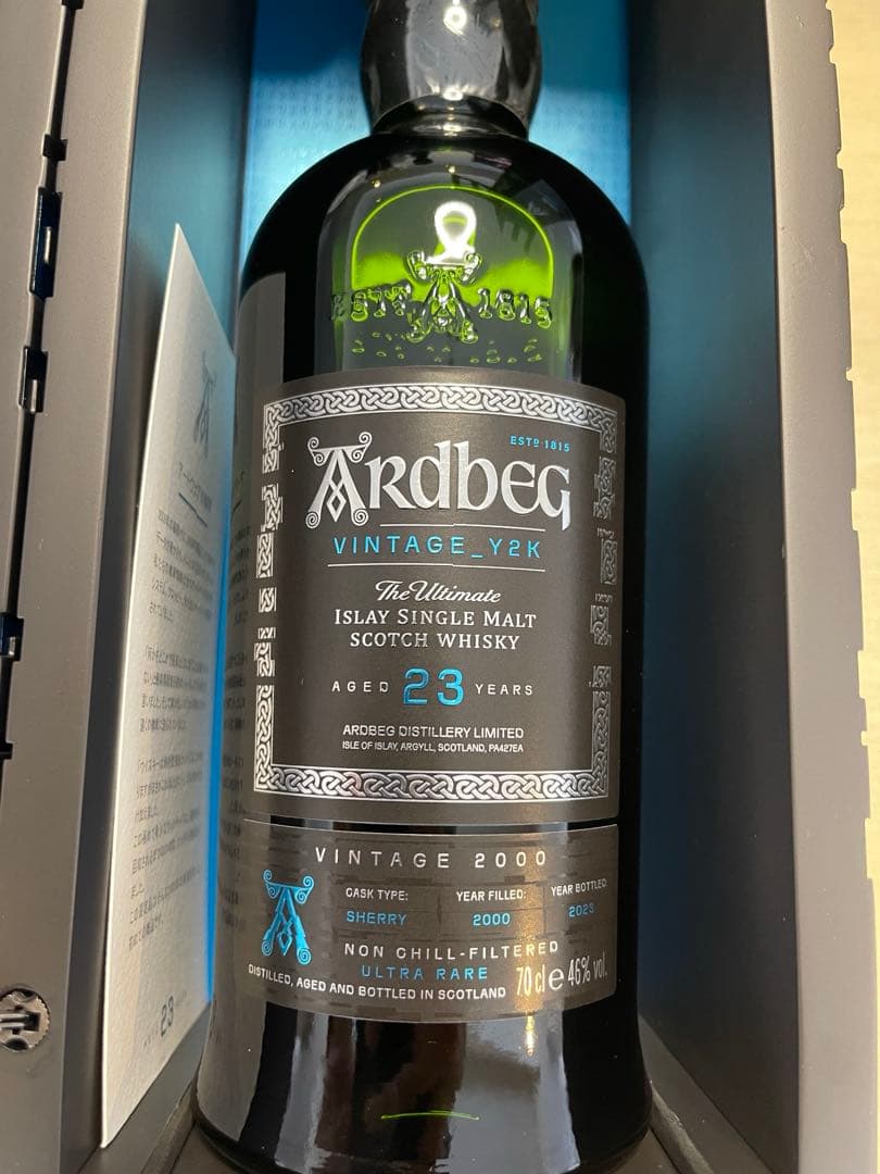 Ardbeg アードベッグ Y2K 23年 未開封 ARDBEG アードベック Y2K 23年