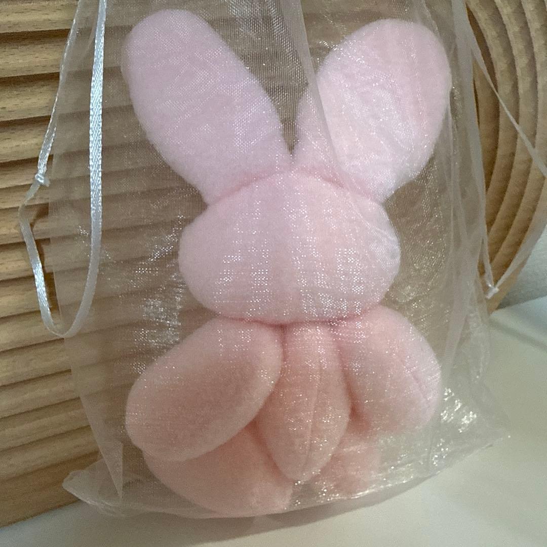 雷鳥つめ ぬいぐるみ うさじ ピンク