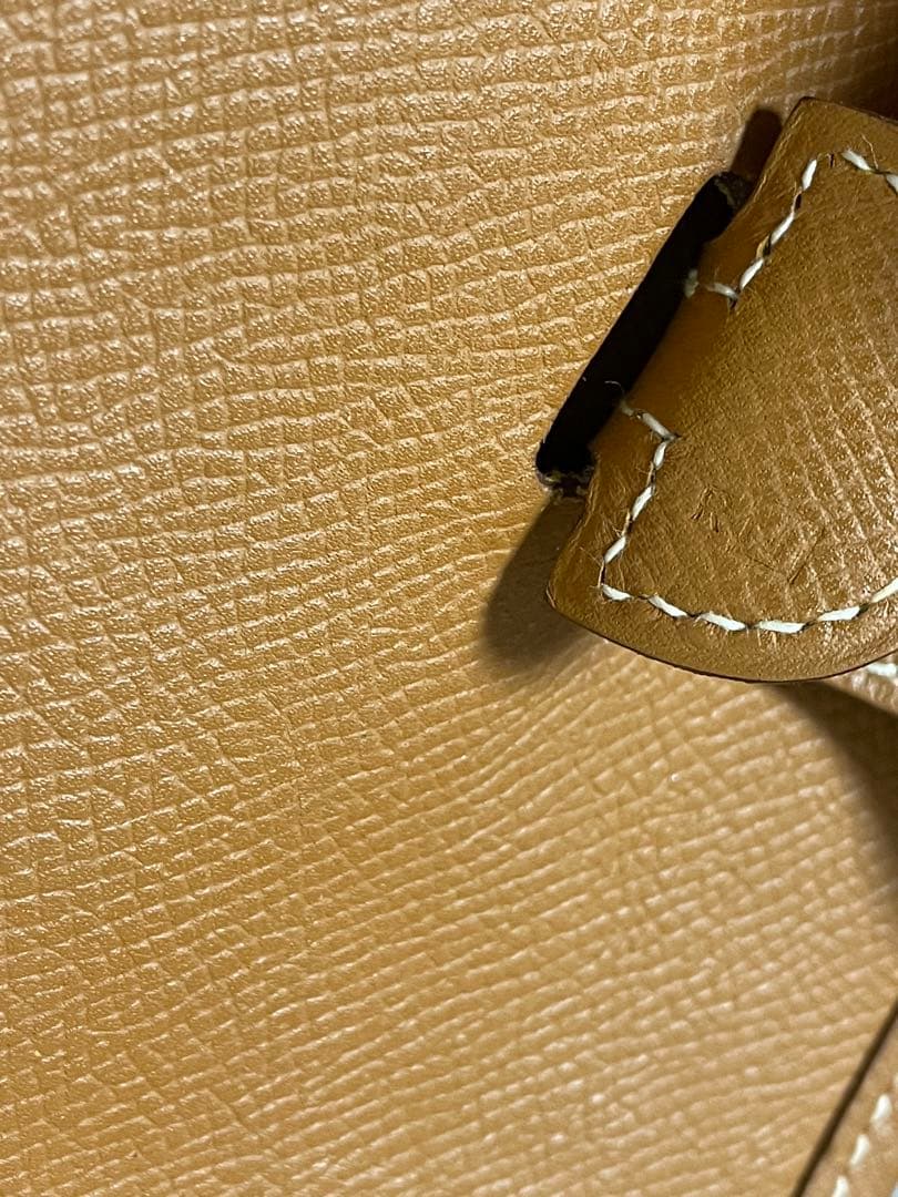 [専用］⑤エルメス　Hermès　エヴリン1PM　エプソン　ゴールド（ブラウン）