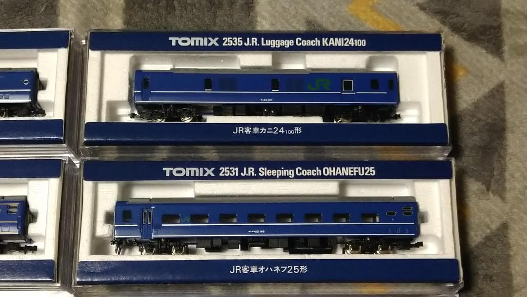 TOMIX 24系25形 寝台客車(旧製品) 11両セット