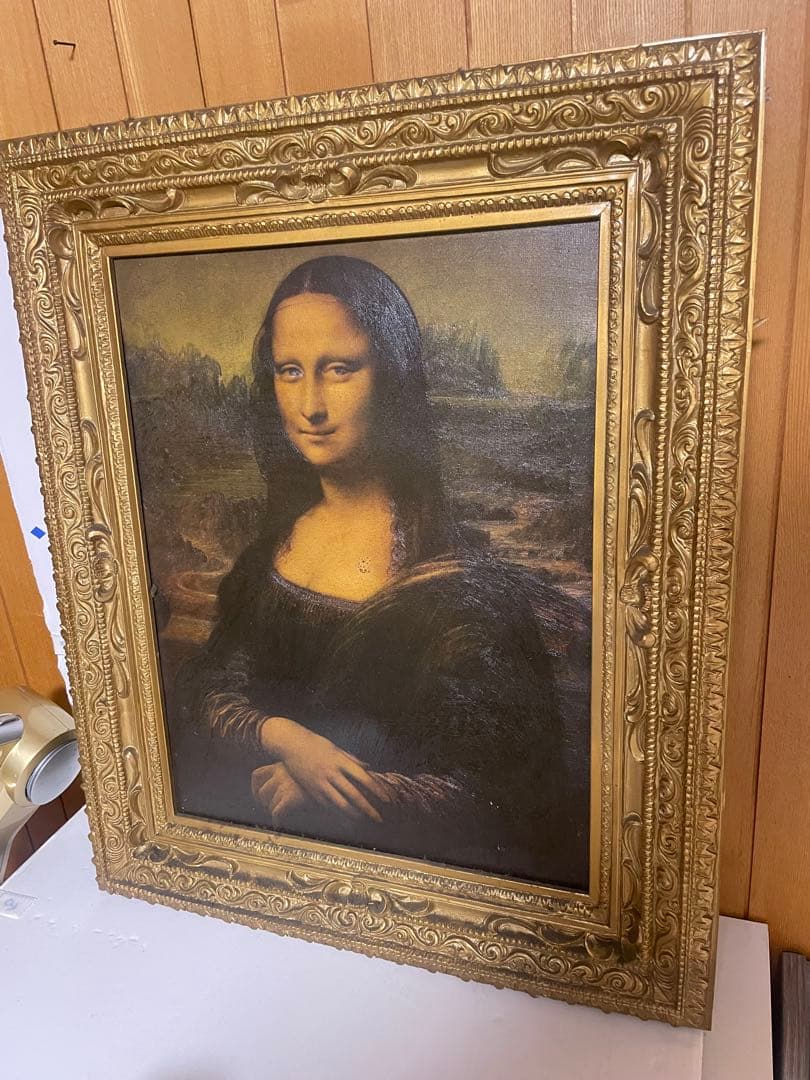 モナリザ 複製画 額縁付き P10号サイズ ART-RELIEF 共同印刷 美術