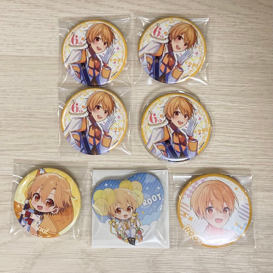 すとぷり るぅと くん 缶バッジ まとめ売り 7点セット バラ売りOK