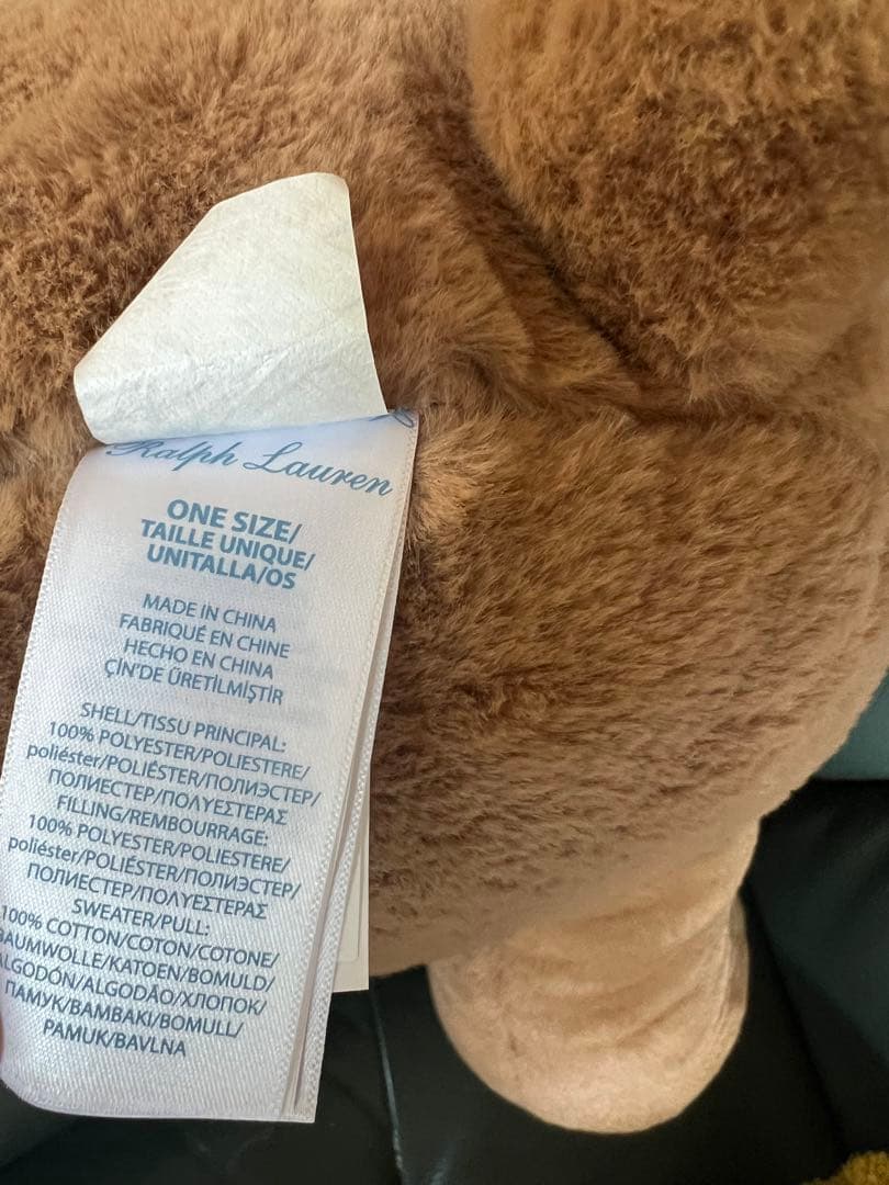 POLO BEAR BIG ぬいぐるみ　新品